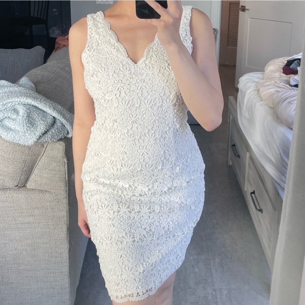 Ann Taylor White Dress